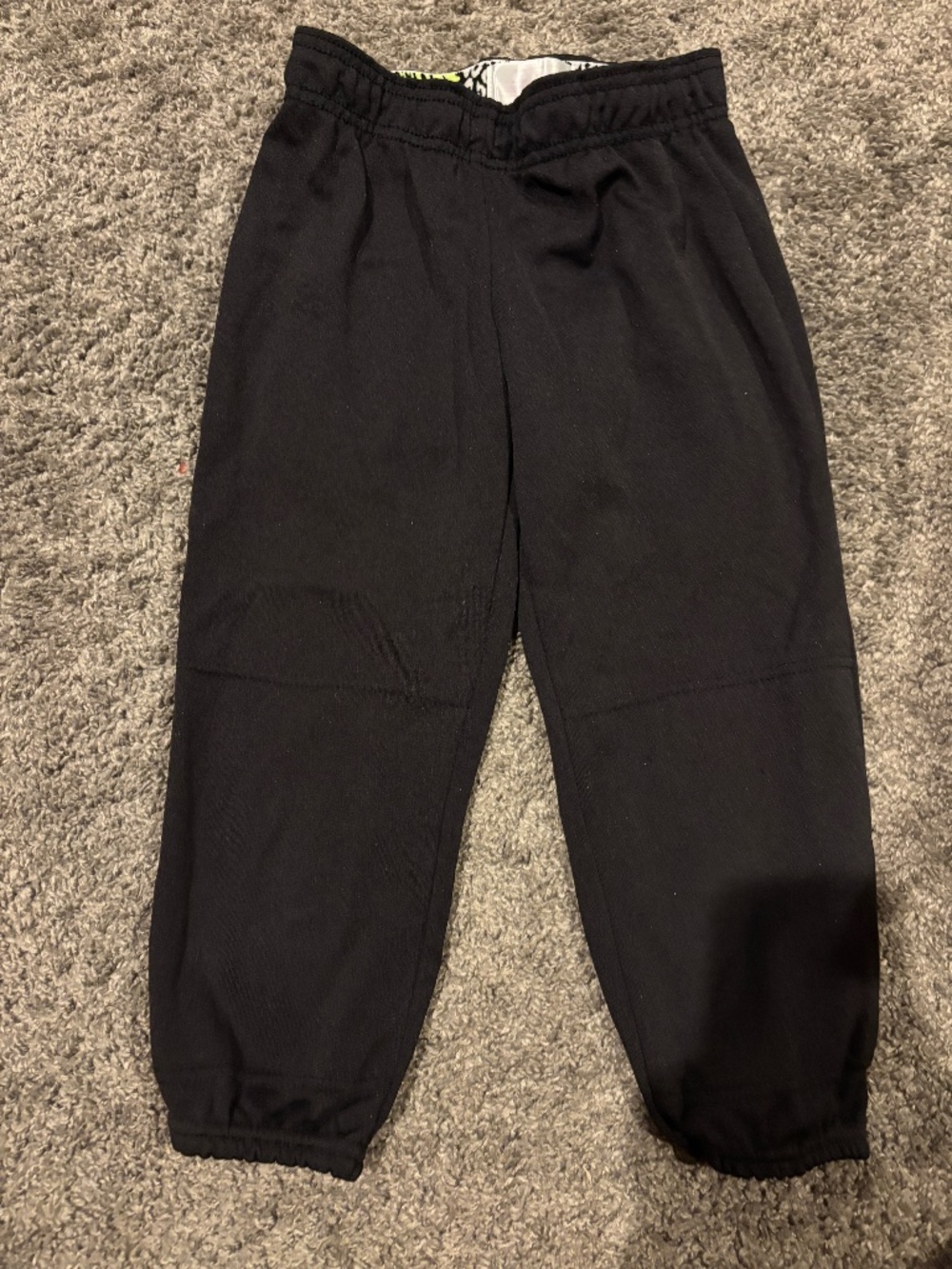 RIP-IT Girls Solid Black Classic Fastpitch Softball Pants M